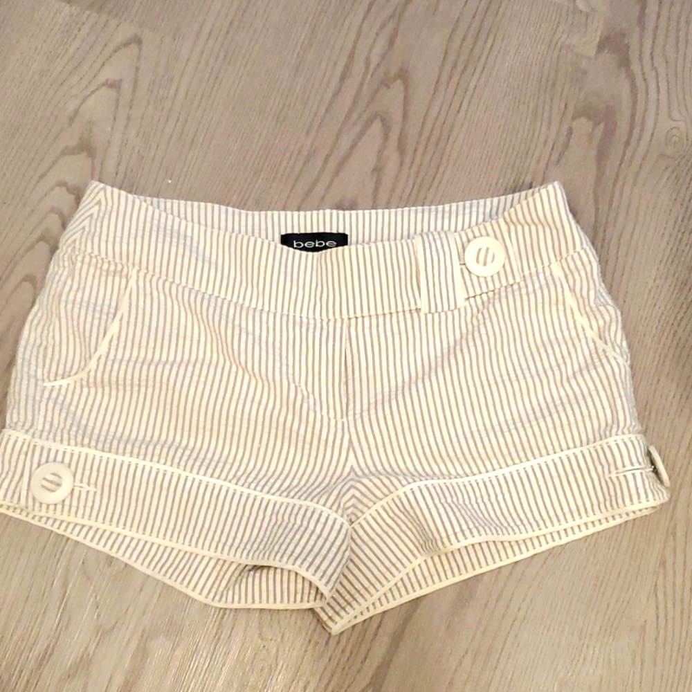 Bebe stripped shorts